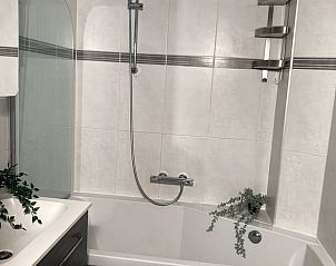 Stilvolle Dusche in Cottage in Oosterhout, Ferienhaus in Oosterhout, Westbrabant, Nordbrabant.