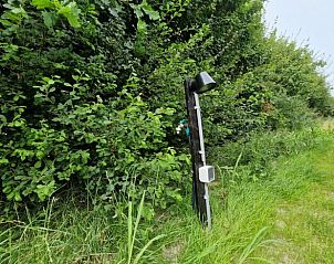 Verlichte paden bij Huisje in Genderen, vakantiehuis in Noord Brabant.