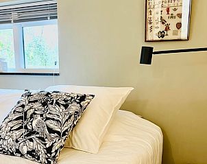 Comfortabel bed in Vakantiehuisje in Strijbeek, perfecte overnachting in West Brabant.