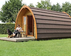 Gezellige lodge met terras in Huisje in Terheijden, Noord Brabant, perfect voor ontspanning.