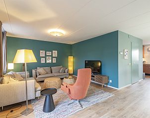 Moderne binnenruimte van Duynopgangh 46 Julianadorp aan Zee, vakantiehuis aan zee.