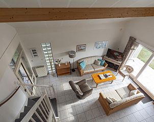 Luchtfoto van woonkamer in Ooghduyne 148 Julianadorp aan zee, Noord-Holland.