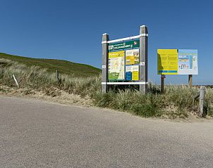Informatieborden bij Strandslag 215 Julianadorp aan zee, vakantieverblijf aan de Noordzeekust.