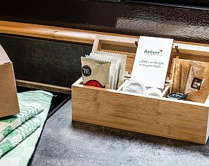 Welkomspakket in Woodlodge 4 personen, een gezellige vakantiehuis in Julianadorp aan de Noordzeekust, Noord-Holland.