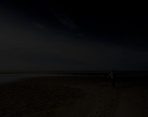 Abendspaziergang entlang der Kstenlinie in der Nhe der Duinerei B202 Groote Keeten, Callantsoog.