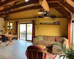 Cozy living room in Holiday home in Callantsoog, North Sea coast, North Holland.