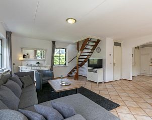 Cozy interior of Buitenplaats 100 Callantsoog vacation home on the North Sea coast in North Holland.