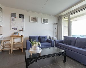 Comfortable sitting area in Callantsduyne 33 Groote Keeten, vacation home in Callantsoog on the North Sea coast.