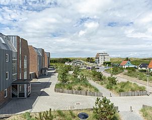 View of the surroundings of Duinerei C002 Groote Keeten vacation home in Callantsoog, North Sea coast, North Holland.