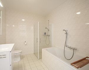 Comfortable bedroom in Duinerei C002 Groote Keeten vacation home in Callantsoog, North Sea coast, North Holland.