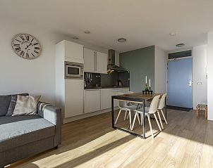 Functional kitchen in Duinerei C202 Groote Keeten, vacation accommodation in Callantsoog, North Sea coast.