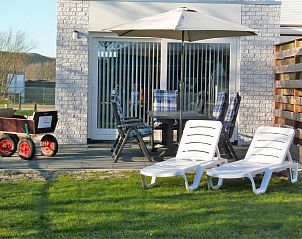 Guest house 4504150 - Holiday property Noordzeekust - Vakantiehuis Ferienbungalow Abbes mit Garten und Terrasse