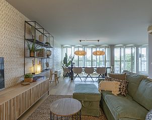 Spacious sitting area in Strandleven 006 Groote Keeten, vacation home on the North Sea coast, Callantsoog.