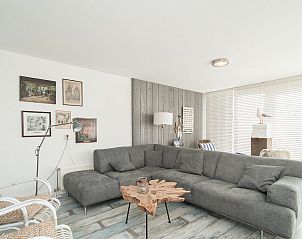 Gemtliches Wohnzimmer in Beach Life 106 Groote Keeten, Ferienhaus in Callantsoog, Nordholland.