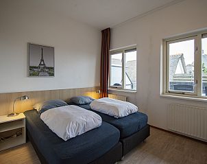 Zweites Schlafzimmer in Wijde Blick 103 Callantsoog, Ferienhaus an der Nordseekste, Nordholland.