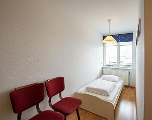 Extra bedroom in Wijde Blick 203 Callantsoog, vacation home on the North Sea coast, North Holland.