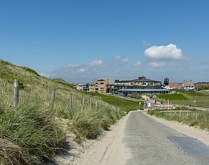 Footpath in dunes near Wijde Blick 211 Callantsoog vacation home, North Sea coast, North Holland.