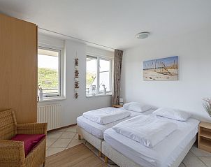 Second bedroom in Wijde Blick 211 Callantsoog vacation home, North Sea coast, North Holland.