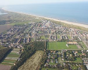 Flowering tulip fields near Wijde Blick 211 Callantsoog vacation home, North Sea coast, North Holland.