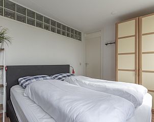 Bedroom of Wijde Blick 307 Callantsoog, vacation home on the North Sea coast, North Holland.