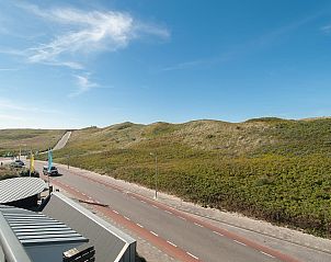 Panoramisch uitzicht op de duinen vanaf Wijde Blick 310 Callantsoog, vakantiehuis Noordzeekust, Noord-Holland