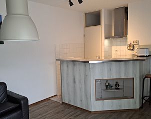 Shower in the bathroom of vacation home NH057, Callantsoog, North Sea coast, North Holland.