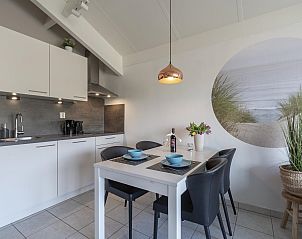 Volledig uitgeruste keuken in Beach Appartement 36 Callantsoog aan de Noordzeekust.