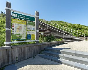 Access to the beach at The Bunker Callantsoog, vacation home on the North Sea coast, North Holland.