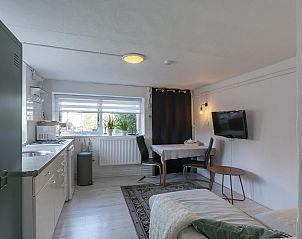 Sitting room of The Bunker Callantsoog, vacation home in Callantsoog, North Sea coast, North Holland.