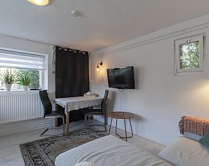 Dining area of The Bunker Callantsoog, vacation home in Callantsoog, North Sea coast, North Holland.