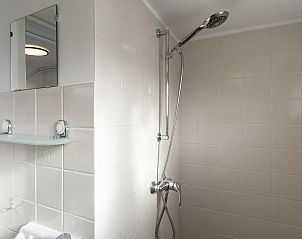 Shower in The Bunker Callantsoog, vacation home in Callantsoog, North Sea coast, North Holland.