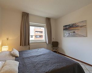 Cozy bedroom in vacation home Wijde Blick 212 Callantsoog, North Holland coast.