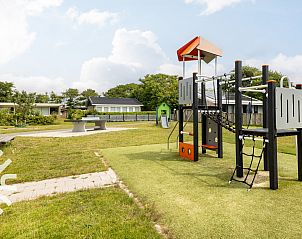 Luftaufnahme von Callantsoog mit der Ferienunterkunft NH001 an der Nordseekste.