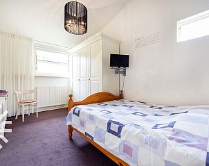 Rckansicht des Ferienhauses NH001 in Callantsoog, Nordholland.