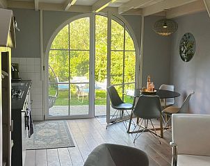 Gezellige eetruimte in Vakantiehuis in Groet, Noordzeekust, Noord-Holland