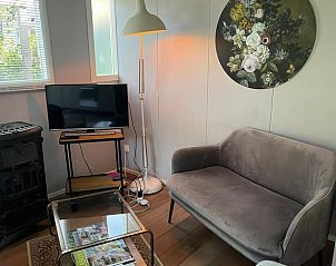 Knusse woonkamer in Vakantiehuis in Groet, Noordzeekust, Noord-Holland