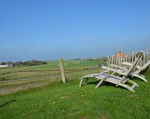 Ontspan in de groene omgeving van Huisje in Groet, vakantiehuis aan de Noordzeekust, Noord-Holland.