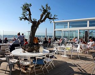 Strandrestaurant dichtbij Huisje in Groet, vakantiehuis Noordzeekust, Noord-Holland.