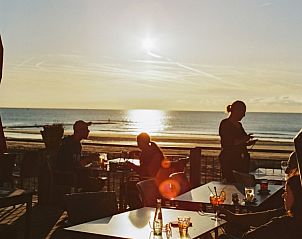 Zonsondergang bij Noordzeekust, nabij AanNoordzee.nl, Sint Maartenszee.