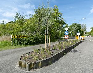 Ingang van Park Wildrijk, thuisbasis van Wildrijk 152 Sint Maartenszee vakantiehuis in Noord-Holland.