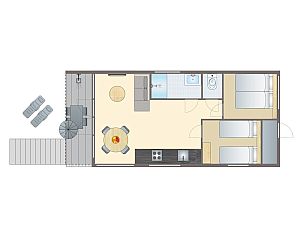 Verblijf 450725 - Bungalow Noordzeekust - 4-persoons Beach House | 4SH3