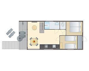 Verblijf 450726 - Bungalow Noordzeekust - 4-persoons honden Beach House | 4SHD