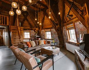 Gerumige Sitzecke im Ferienhaus in Egmond aan den Hoef, Nordseekste, Nordholland.