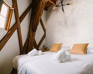 Komfortables Schlafzimmer im Ferienhaus in Egmond aan den Hoef, Nordseekste, Nordholland.