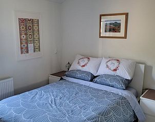 Tweede slaapkamer in Vakantiehuisje in Egmond aan den Hoef met stijlvol interieur, Noord-Holland.