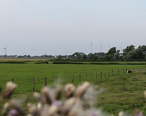 Omgeving van Vakantiehuisje in Burgerbrug met weidse velden, Noordzeekust, Noord-Holland.