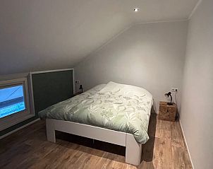 Gezellige slaapkamer in Vakantiehuisje in Burgerbrug, Noordzeekust, Noord-Holland.