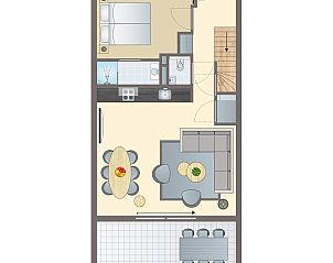 Guest house 453710 - Bungalow Noordzeekust - 6-persoons appartement | 6L
