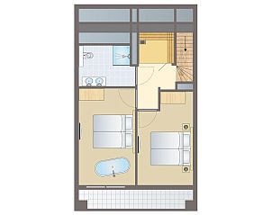 Guest house 453710 - Bungalow Noordzeekust - 6-persoons appartement | 6L