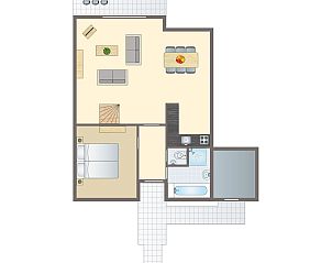 Guest house 454077 - Bungalow Noordzeekust - Beach Resort Ooghduyne | 6-persoons villa | 6D2